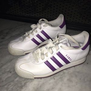 adidas samoa purple